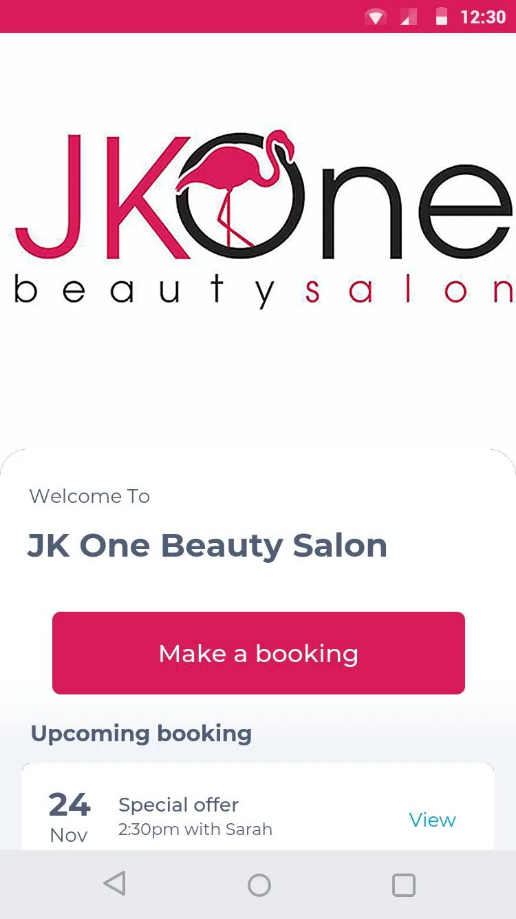 JK One Beauty Salon | Indus Appstore | Screenshot