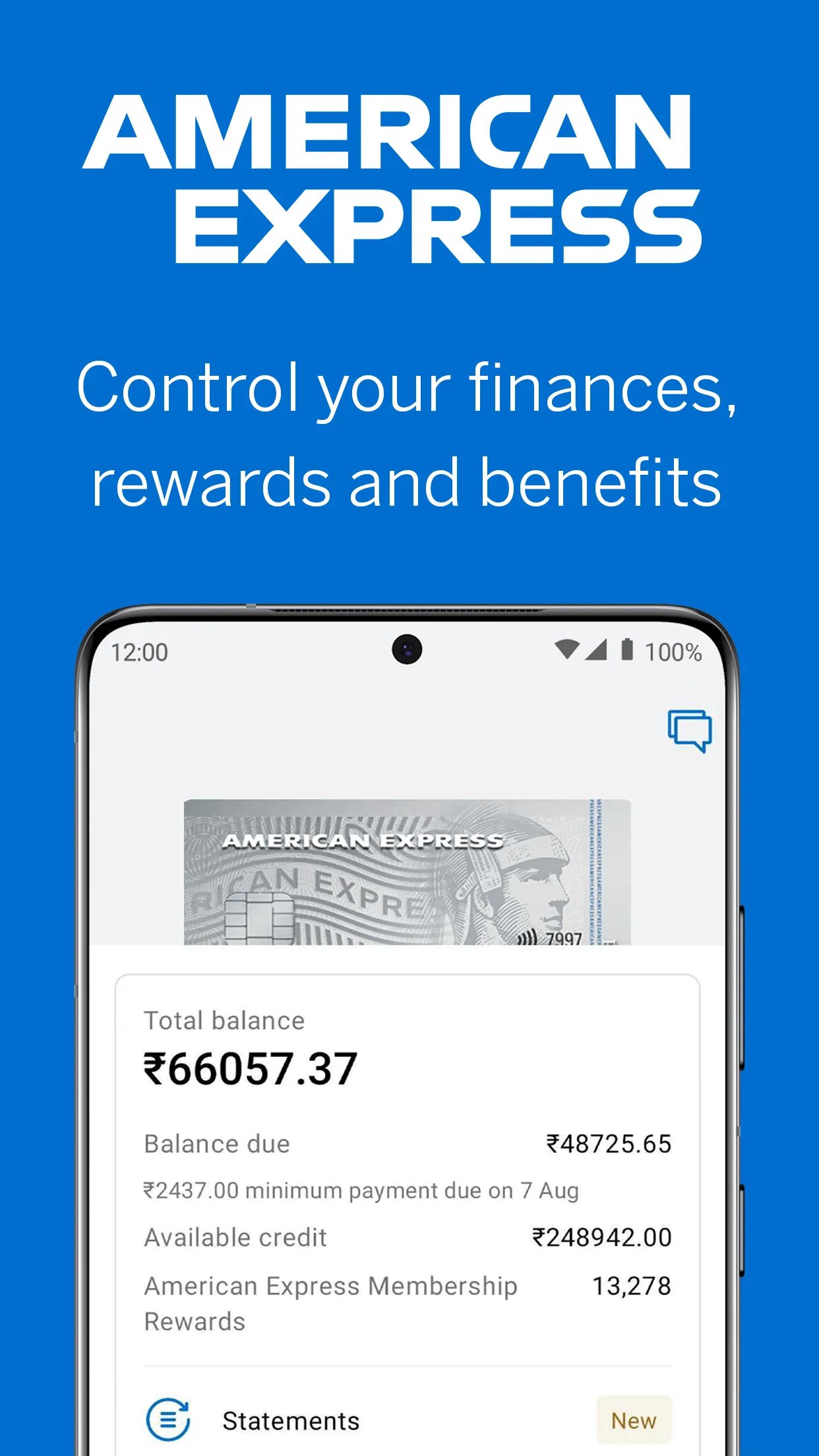 Amex India | Indus Appstore | Screenshot