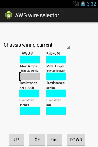 Electrical-AWG wire buddy | Indus Appstore | Screenshot