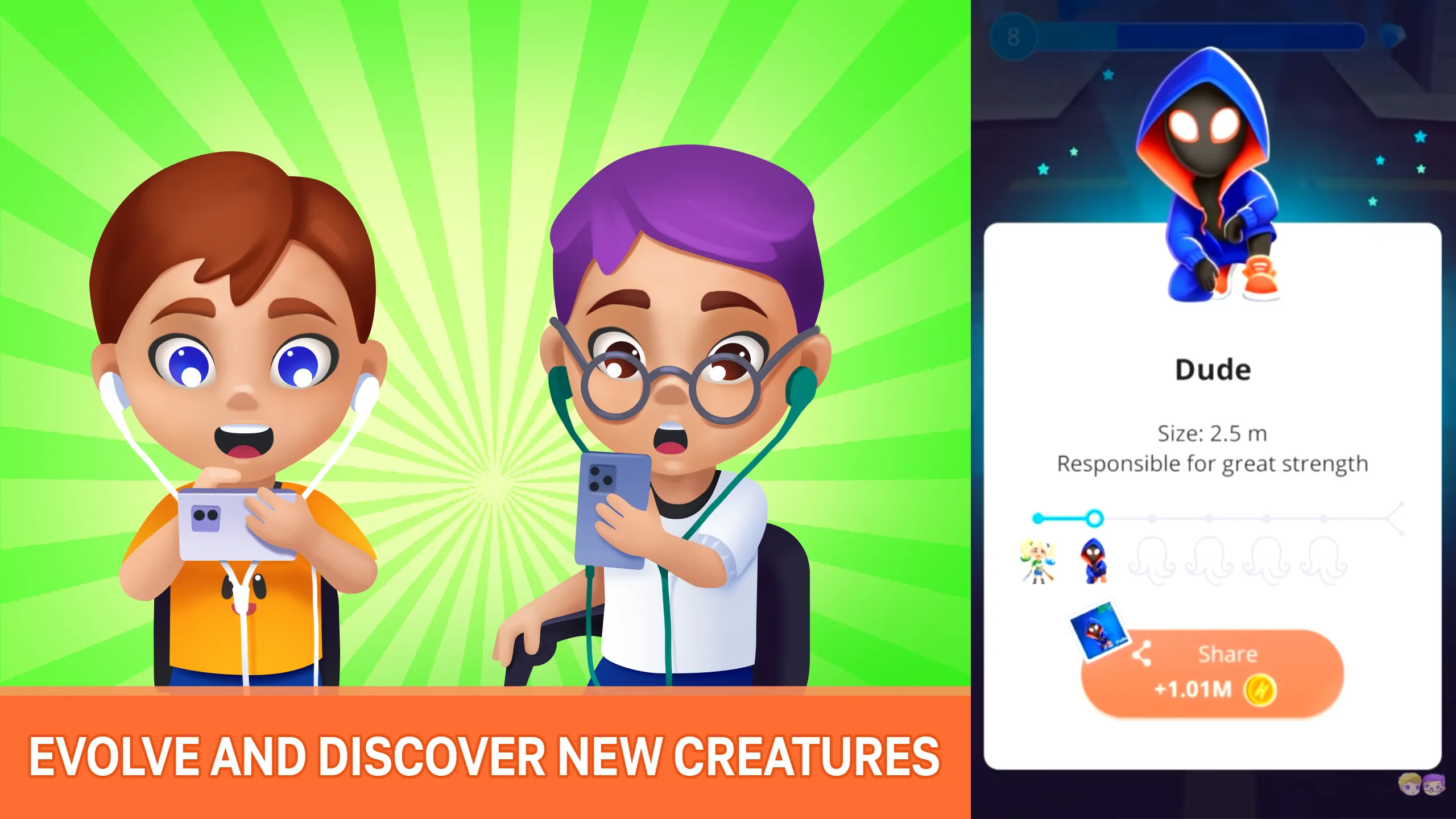 Human Evolution Clicker | Indus Appstore | Screenshot