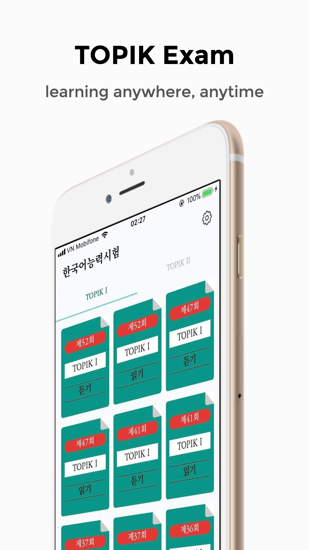 TOPIK EXAM - 한국어능력시험 | Indus Appstore | Screenshot