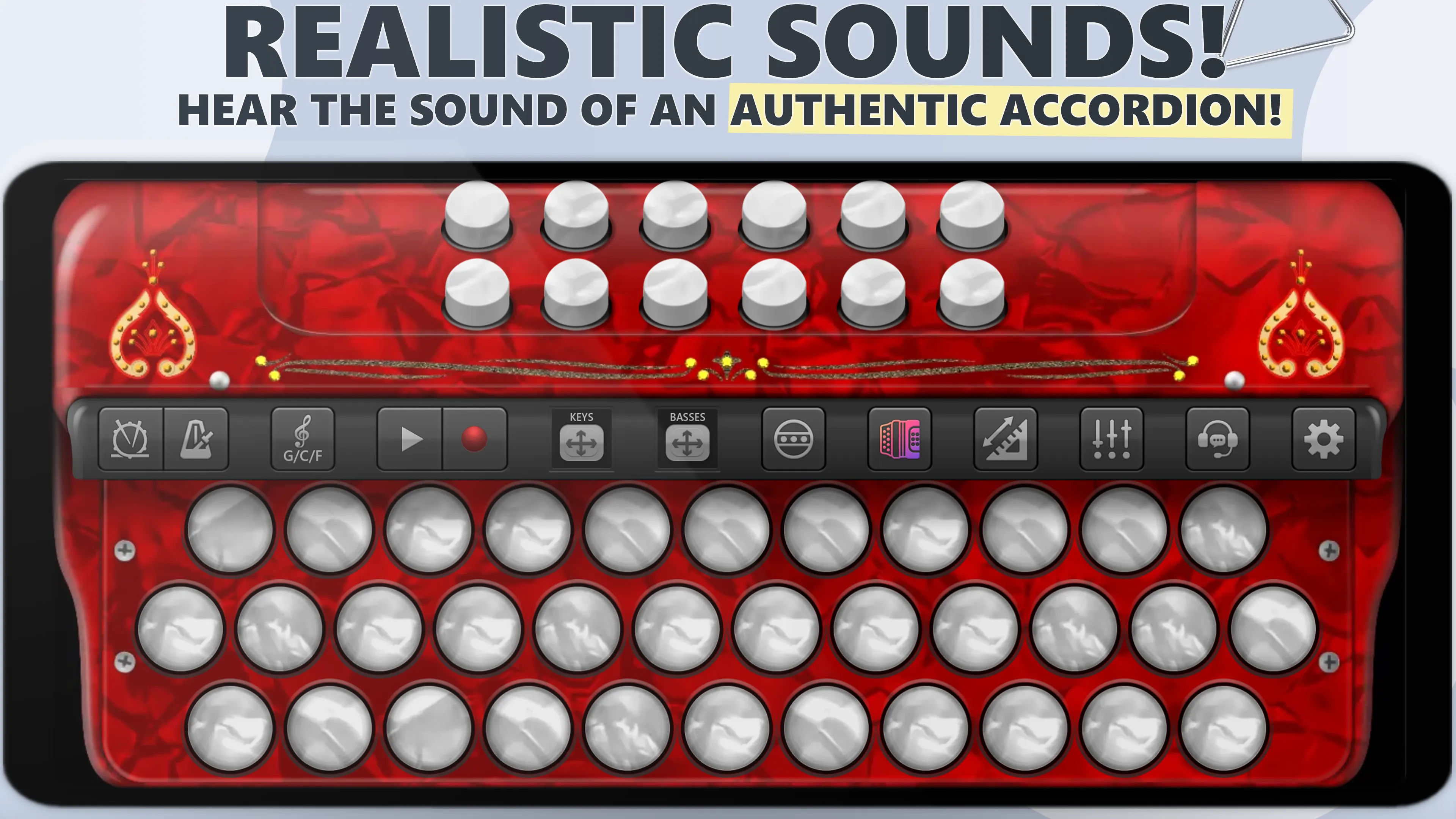 Accordion Diatonic Cassoto | Indus Appstore | Screenshot