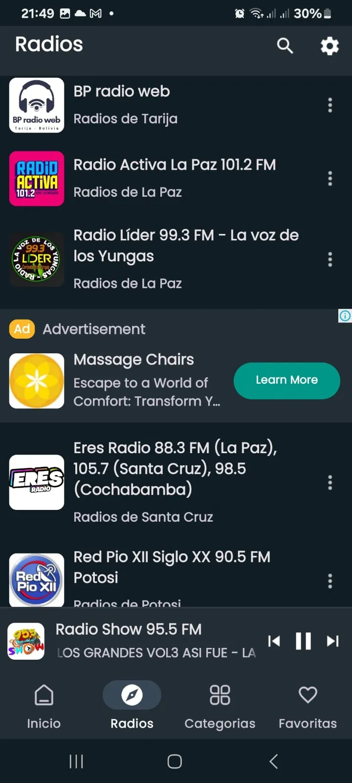 Radios Online Bolivia 2024 | Indus Appstore | Screenshot