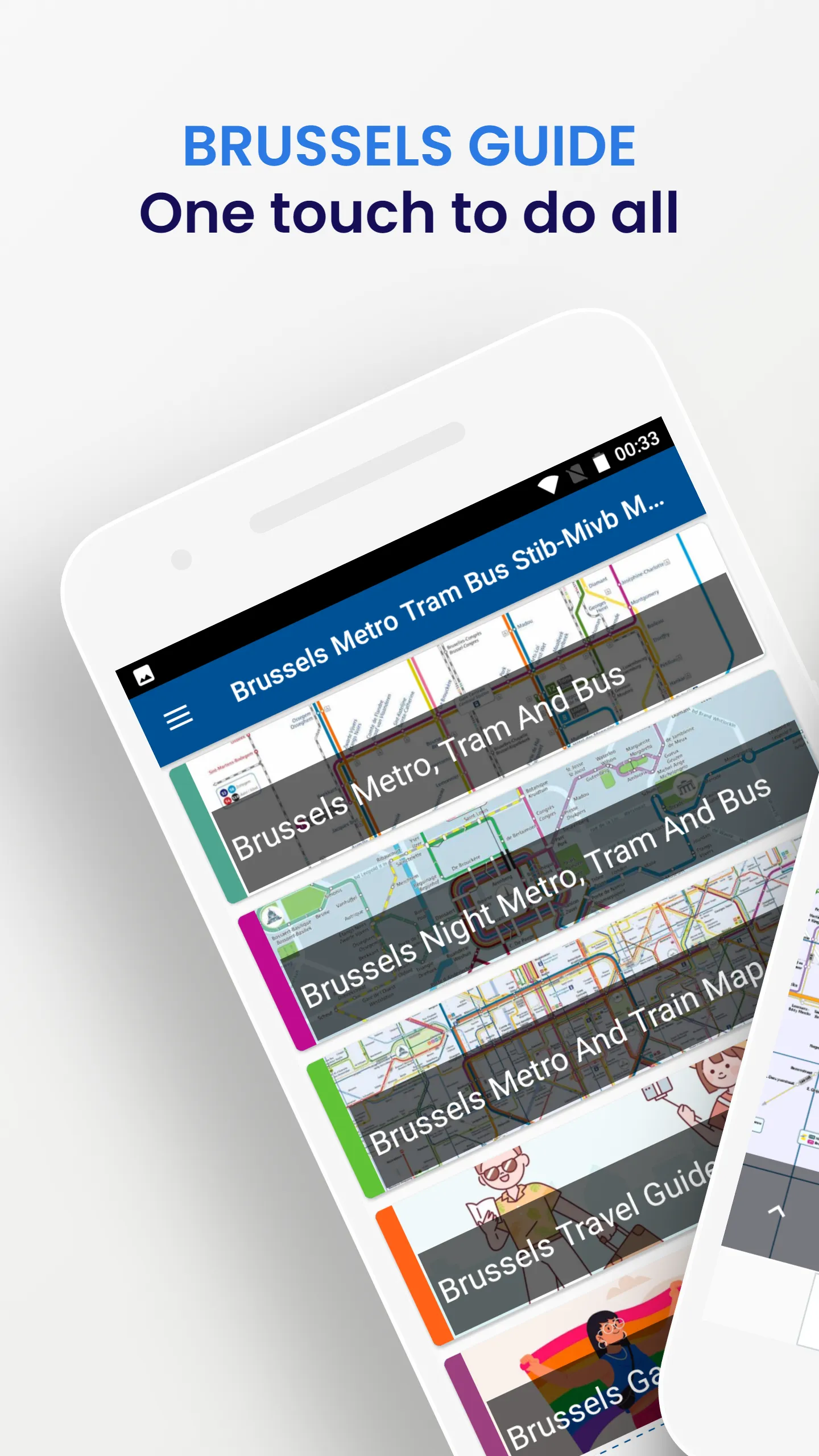 BRUSSELS METRO TRAM BUS GUIDE | Indus Appstore | Screenshot