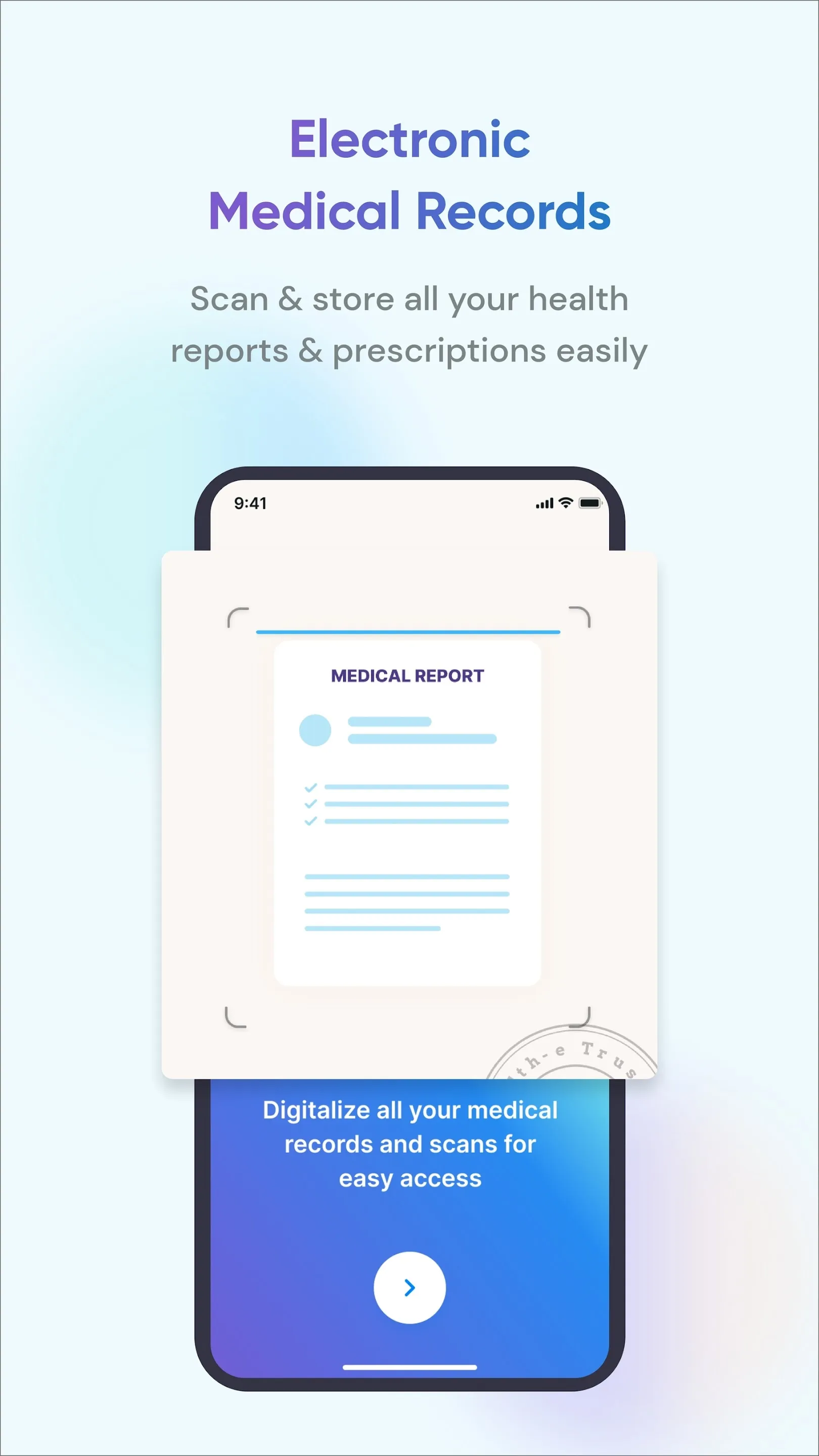 Health-e ABHA PHR Health Lockr | Indus Appstore | Screenshot