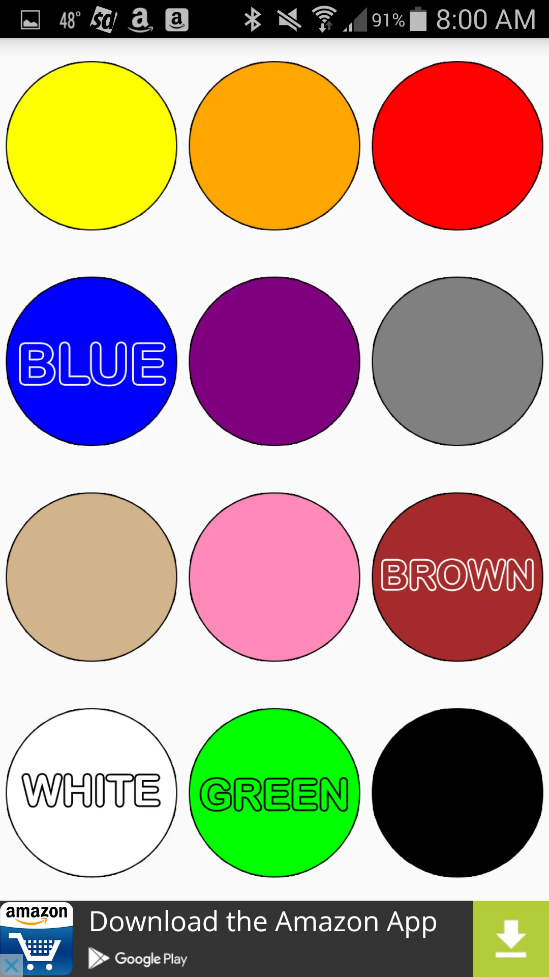 Kids Colors Tap And Learn | Indus Appstore | Screenshot