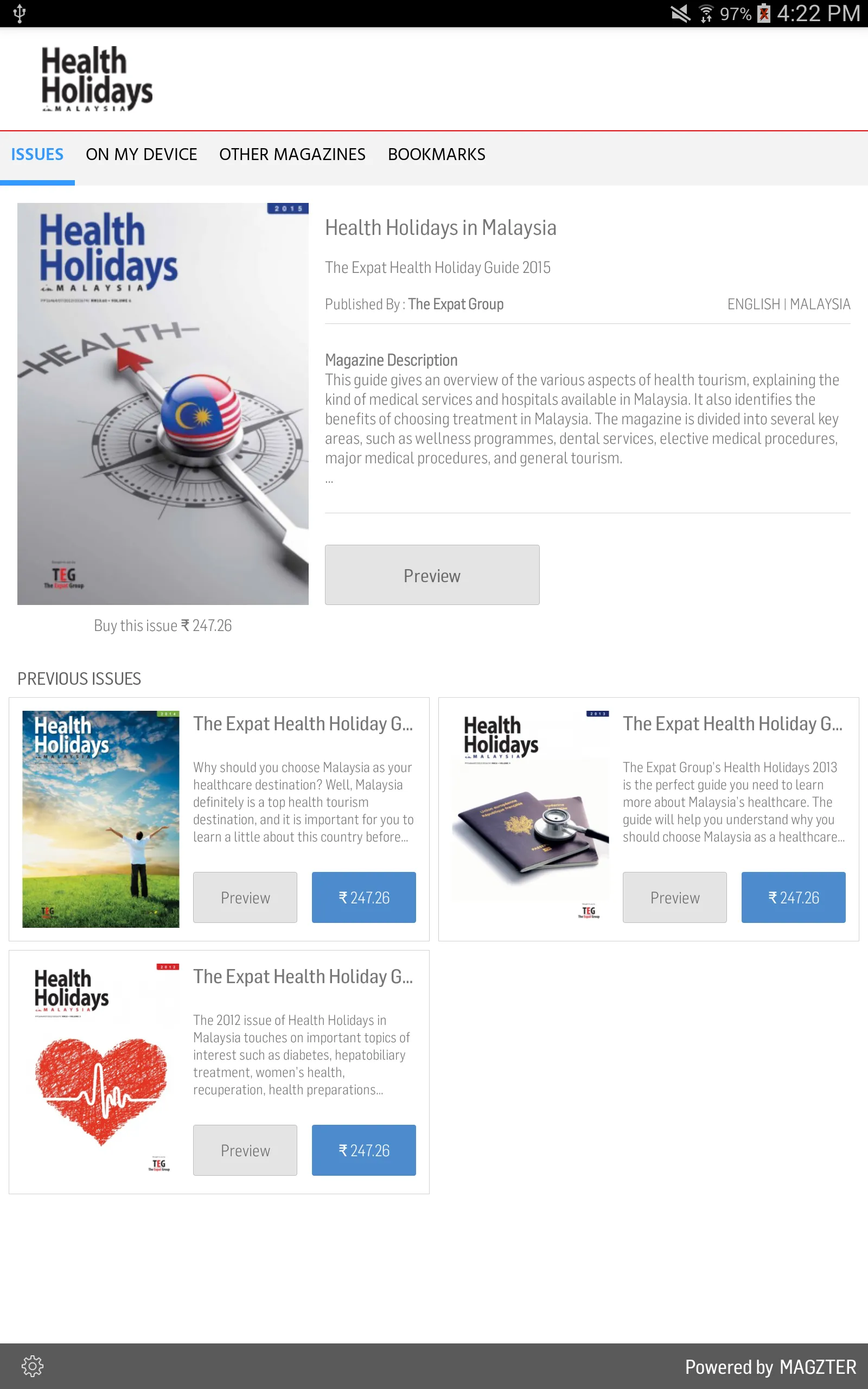 Health Holidays in Malaysia | Indus Appstore | Screenshot