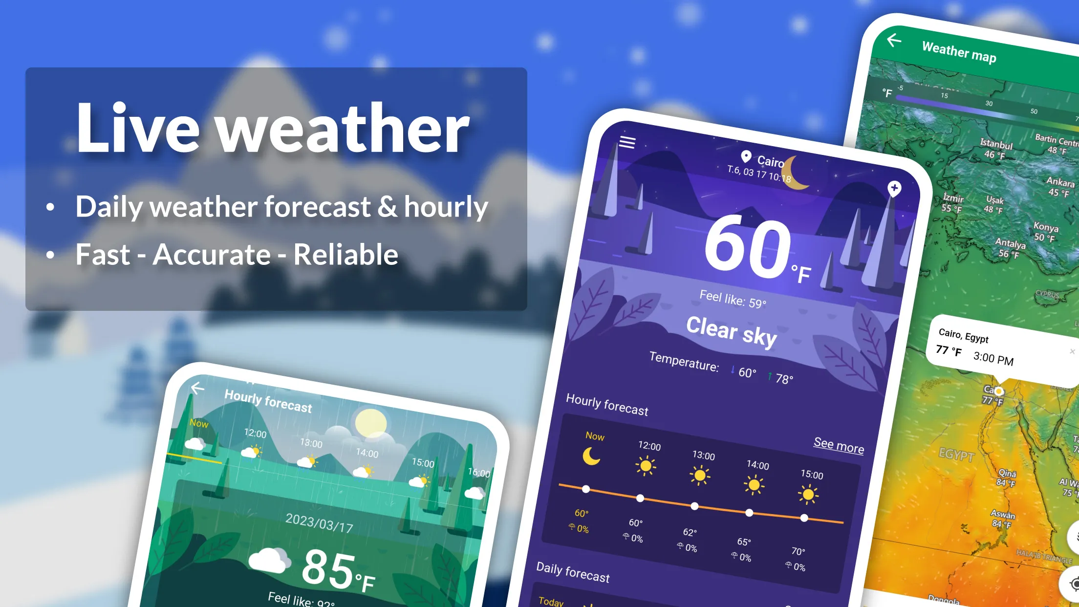 Live weather: Forecast, widget | Indus Appstore | Screenshot