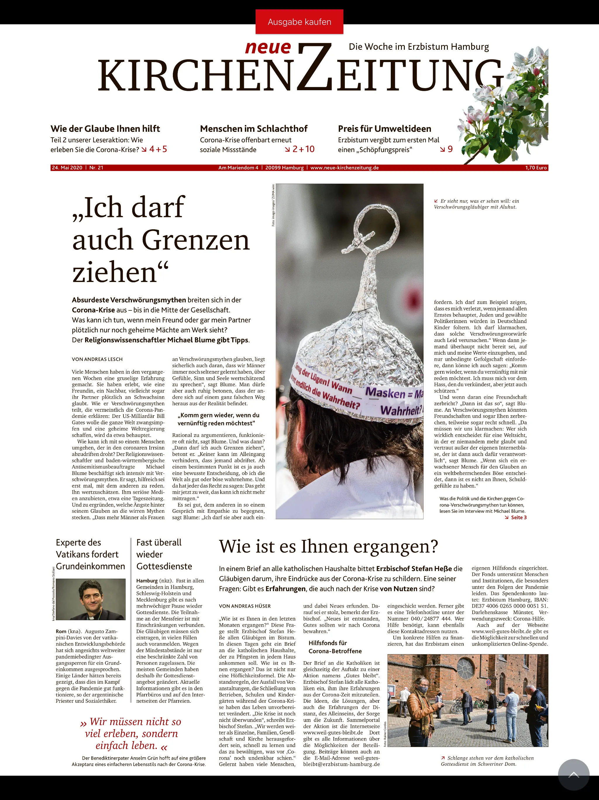 Kirchenzeitung Hamburg | Indus Appstore | Screenshot