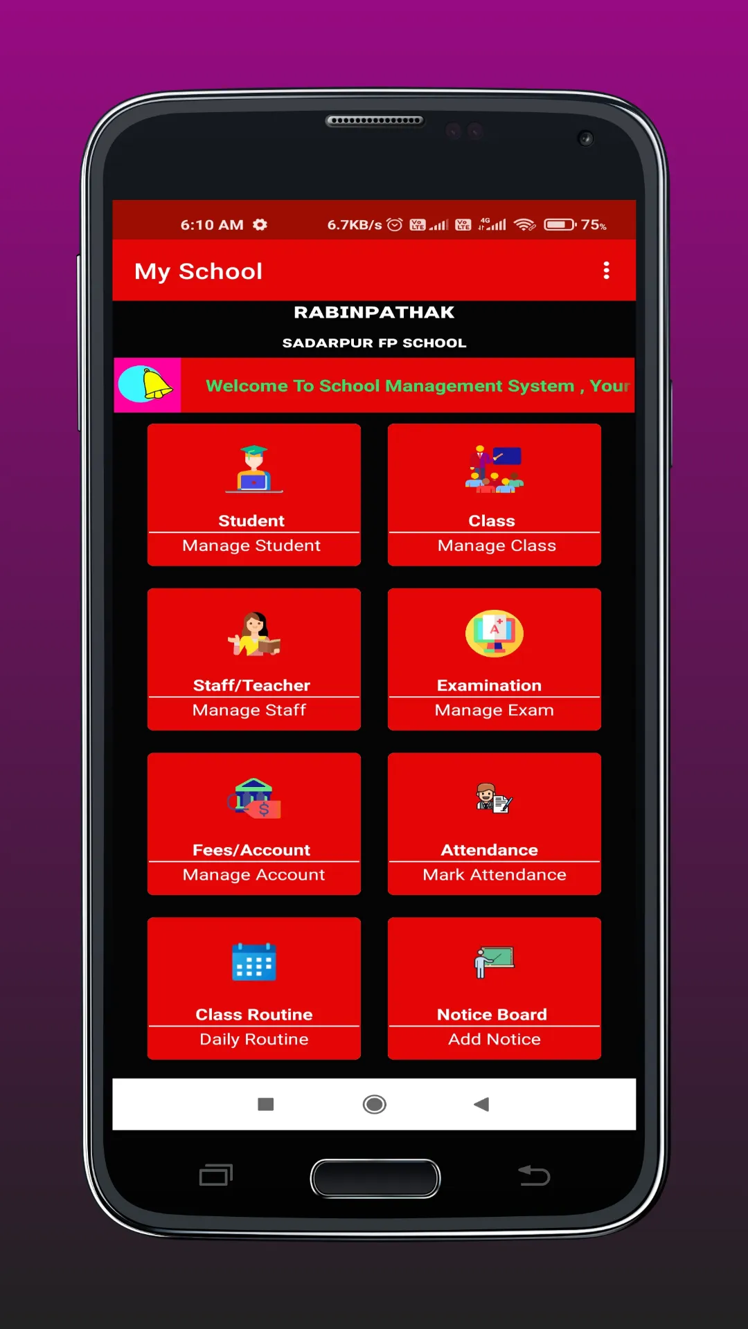 My School | Indus Appstore | Screenshot