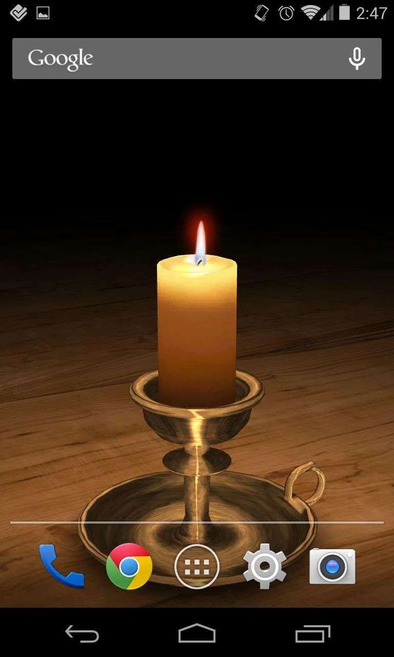 Melting Candle Wallpaper Lite | Indus Appstore | Screenshot