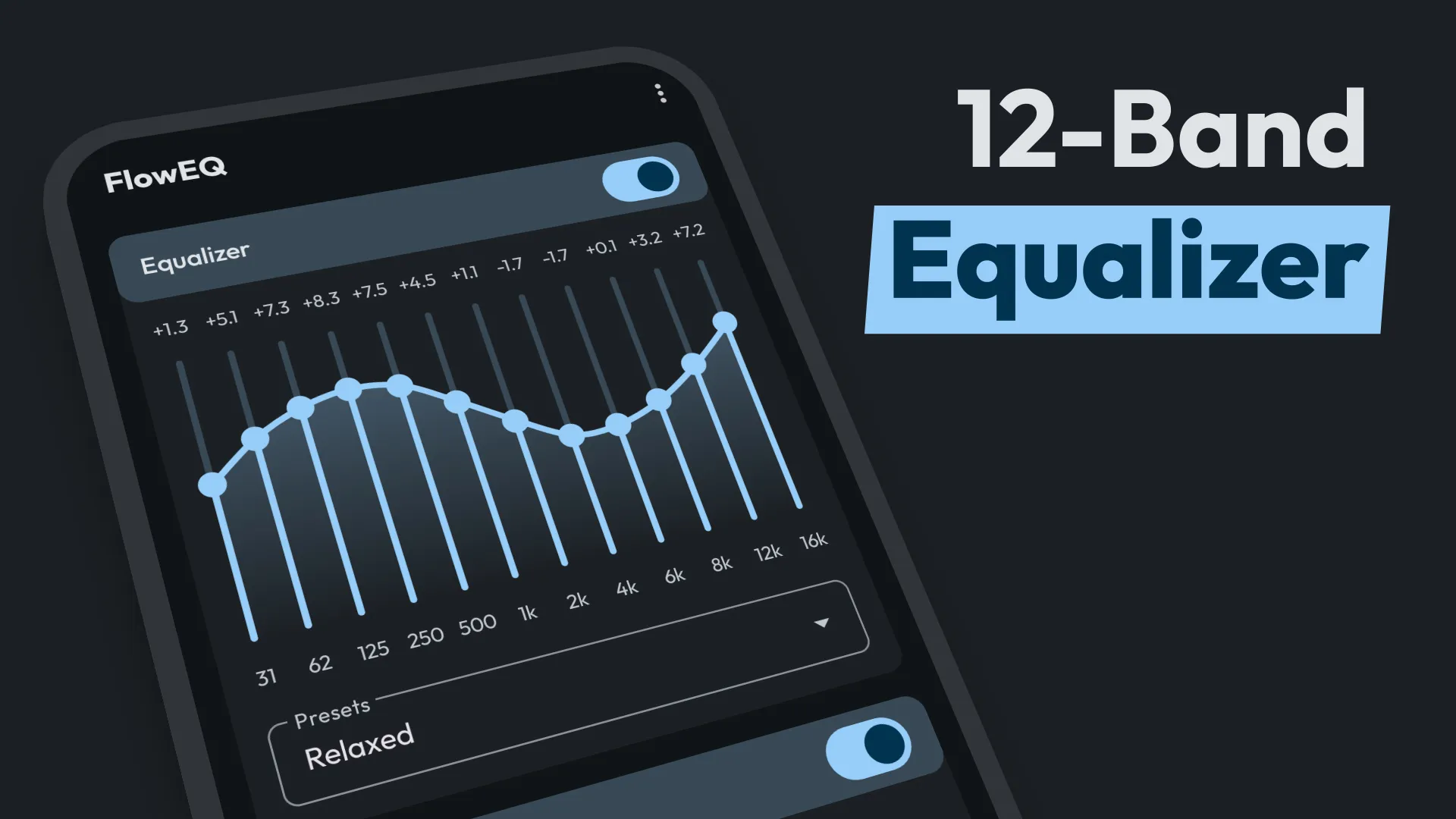 Flow Equalizer: Bass Booster | Indus Appstore | Screenshot