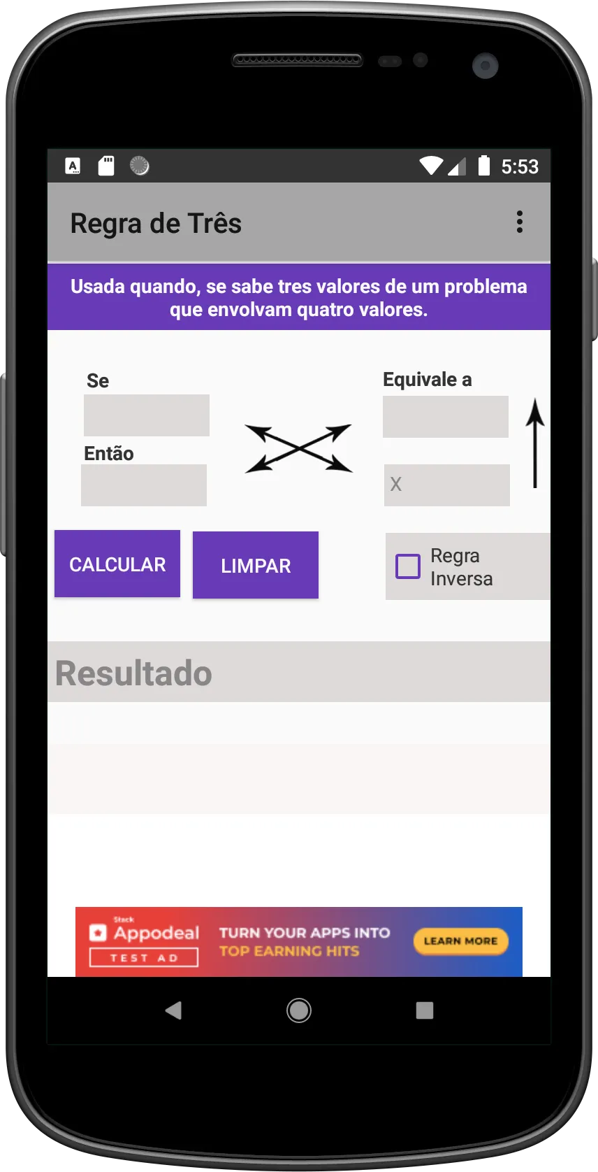 Regra de Três | Indus Appstore | Screenshot