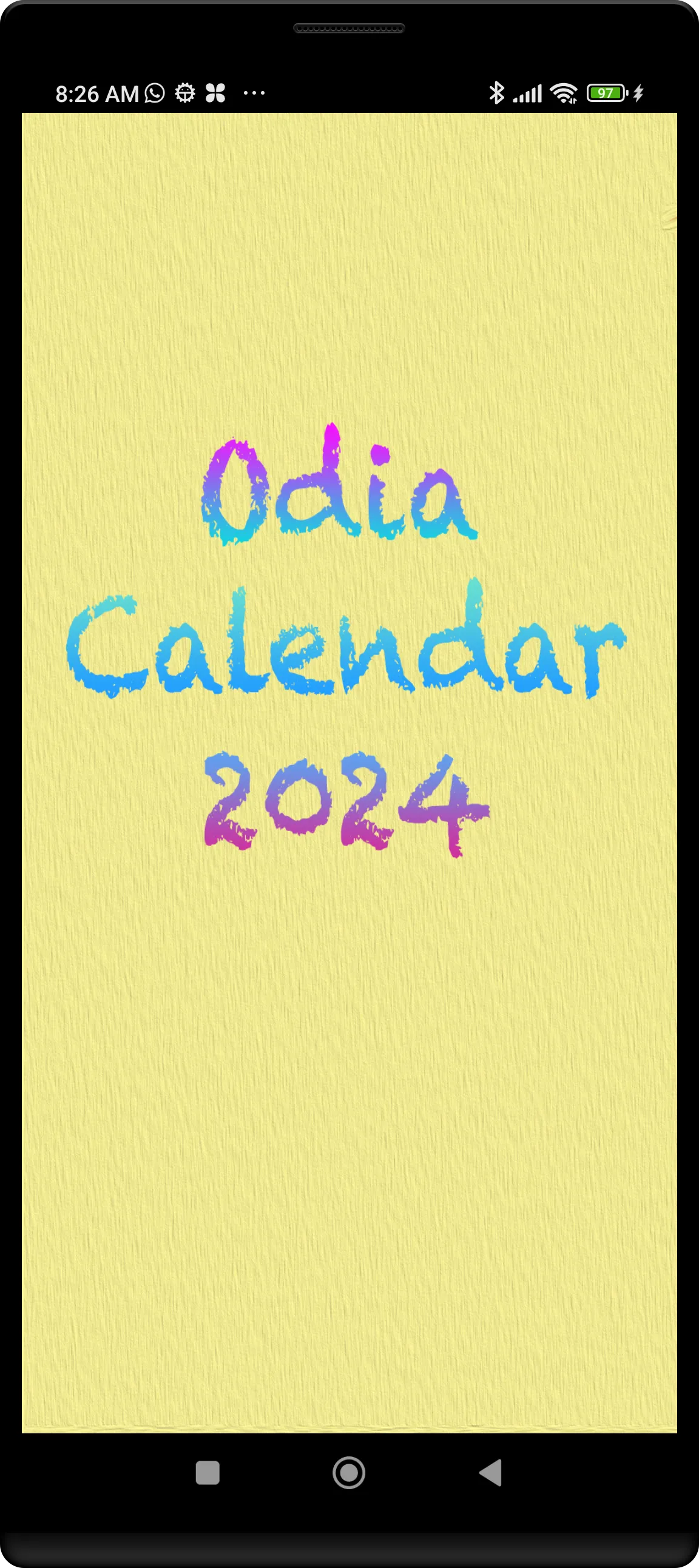 Odia Calendar 2024 | Indus Appstore | Screenshot