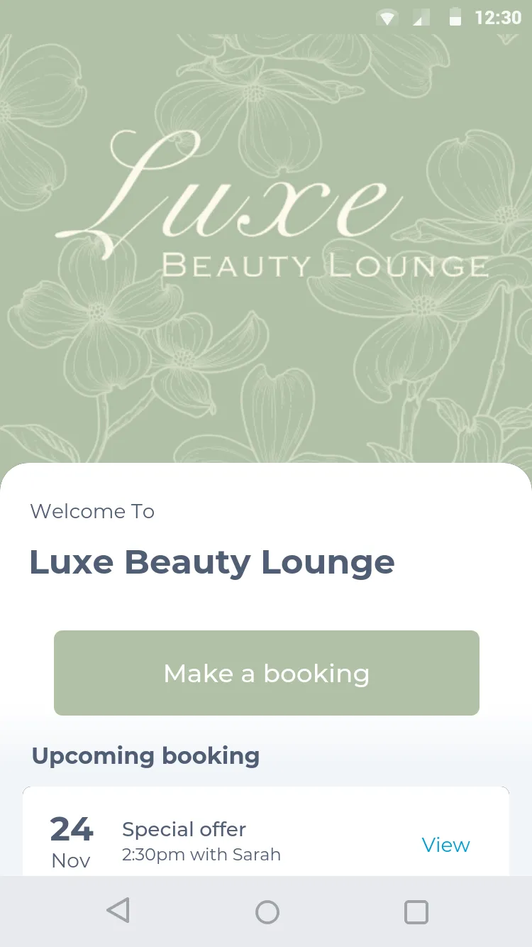 Luxe Beauty Lounge | Indus Appstore | Screenshot