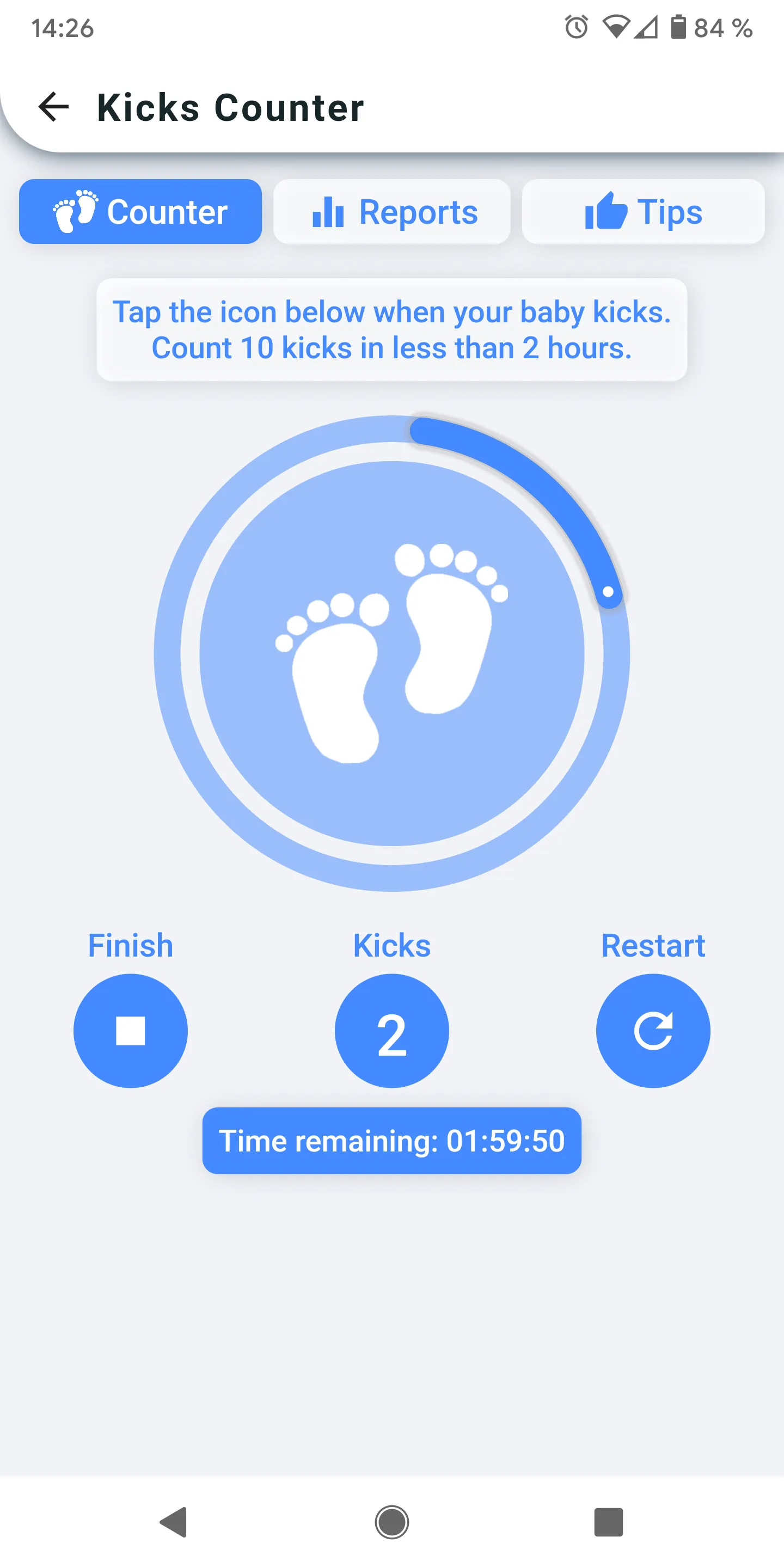 Kick Counter - Track your baby | Indus Appstore | Screenshot