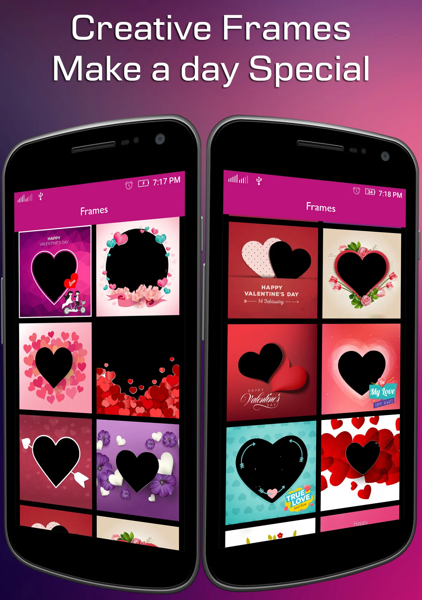 Heart photo frame | Indus Appstore | Screenshot