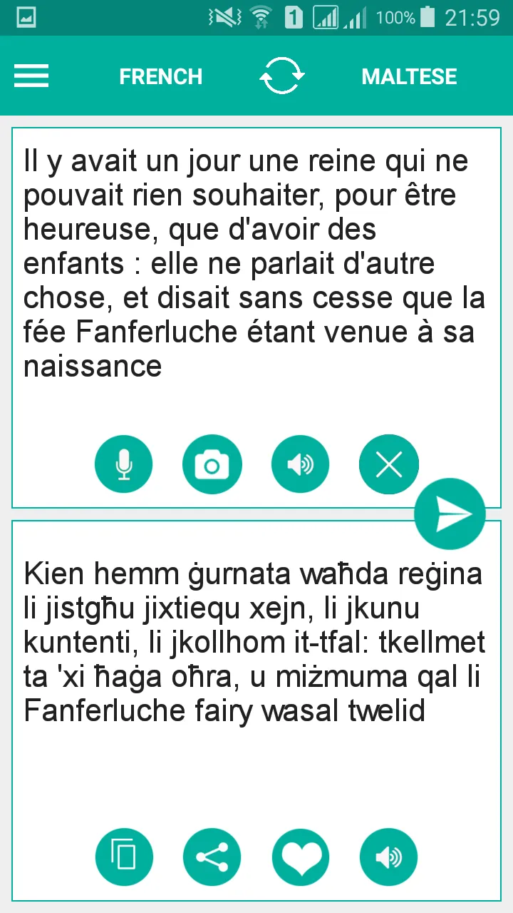 Maltese French Translator | Indus Appstore | Screenshot