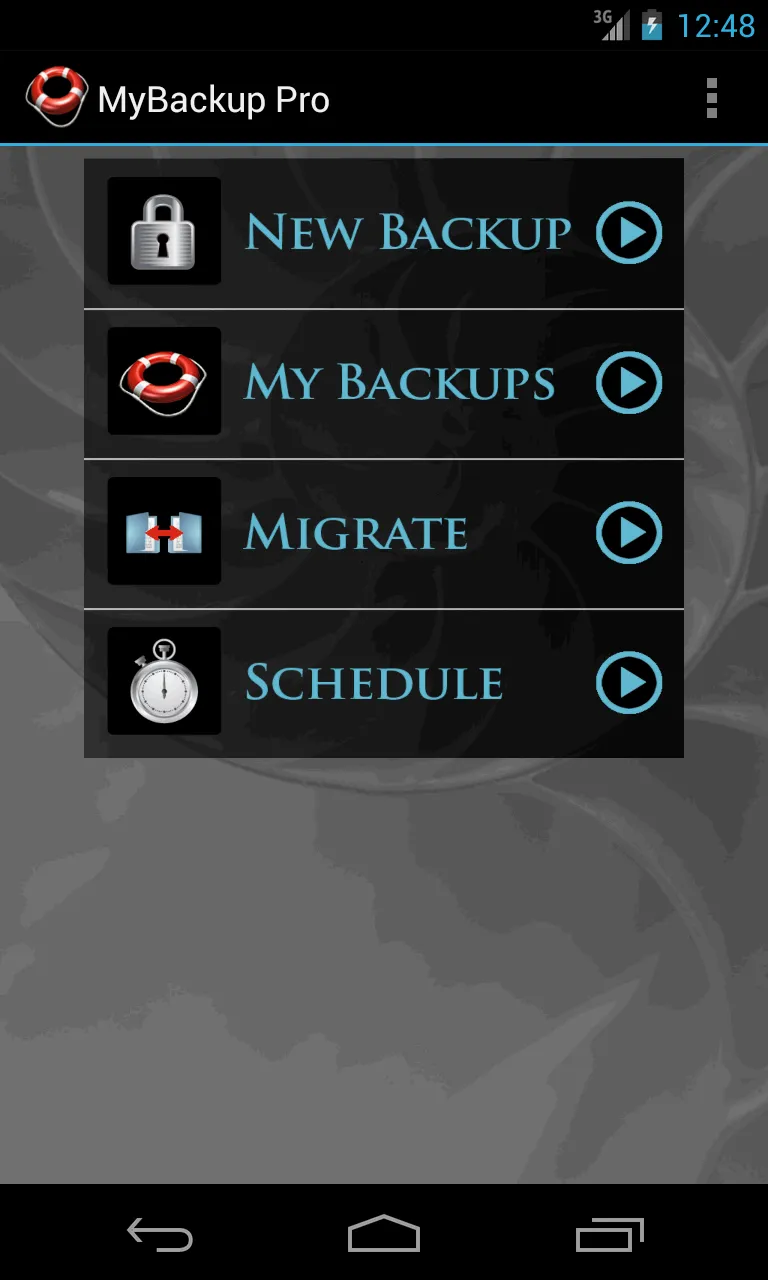 My Backup | Indus Appstore | Screenshot