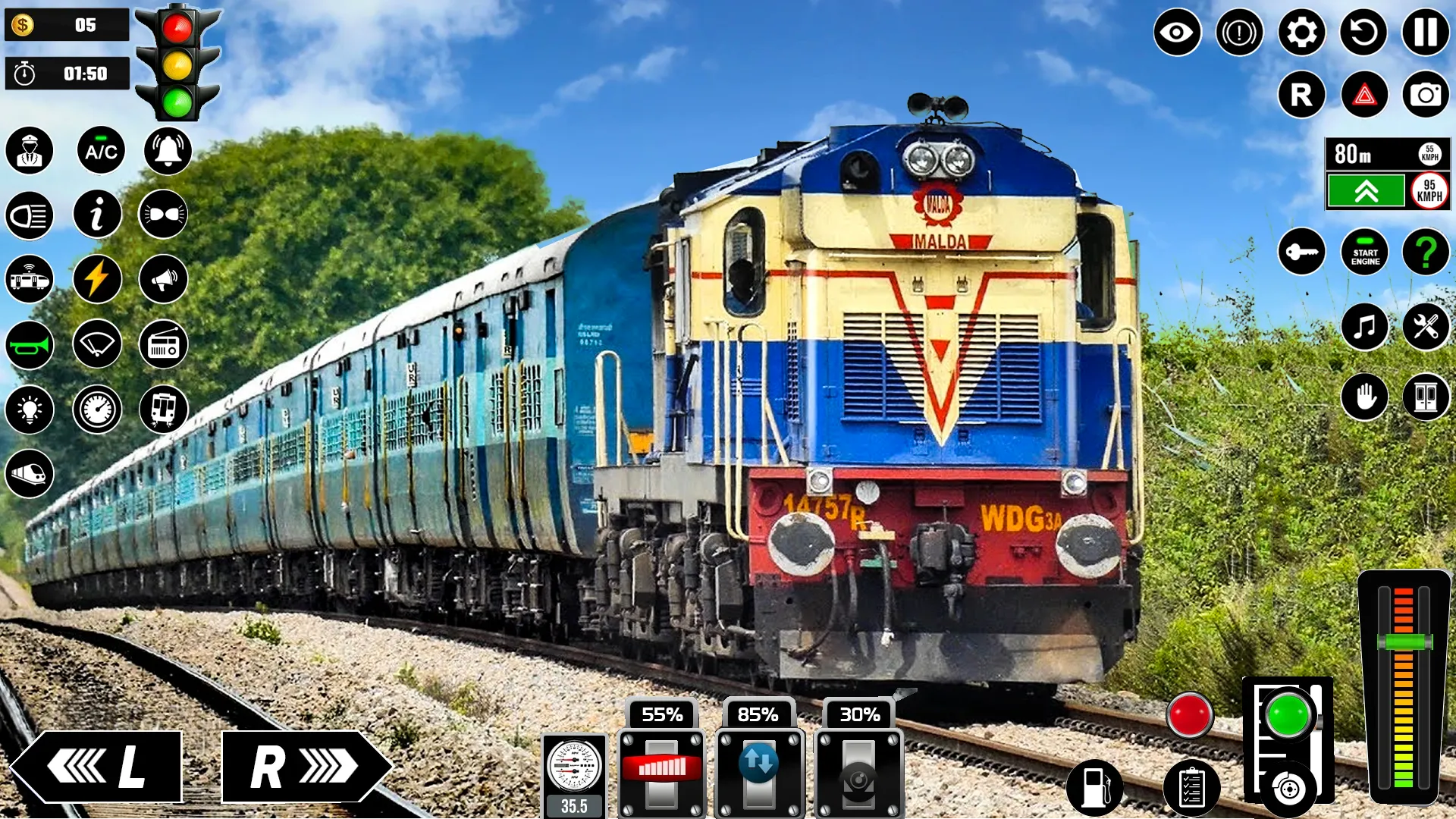 Real Train Simulator 3D Game | Indus Appstore | Screenshot