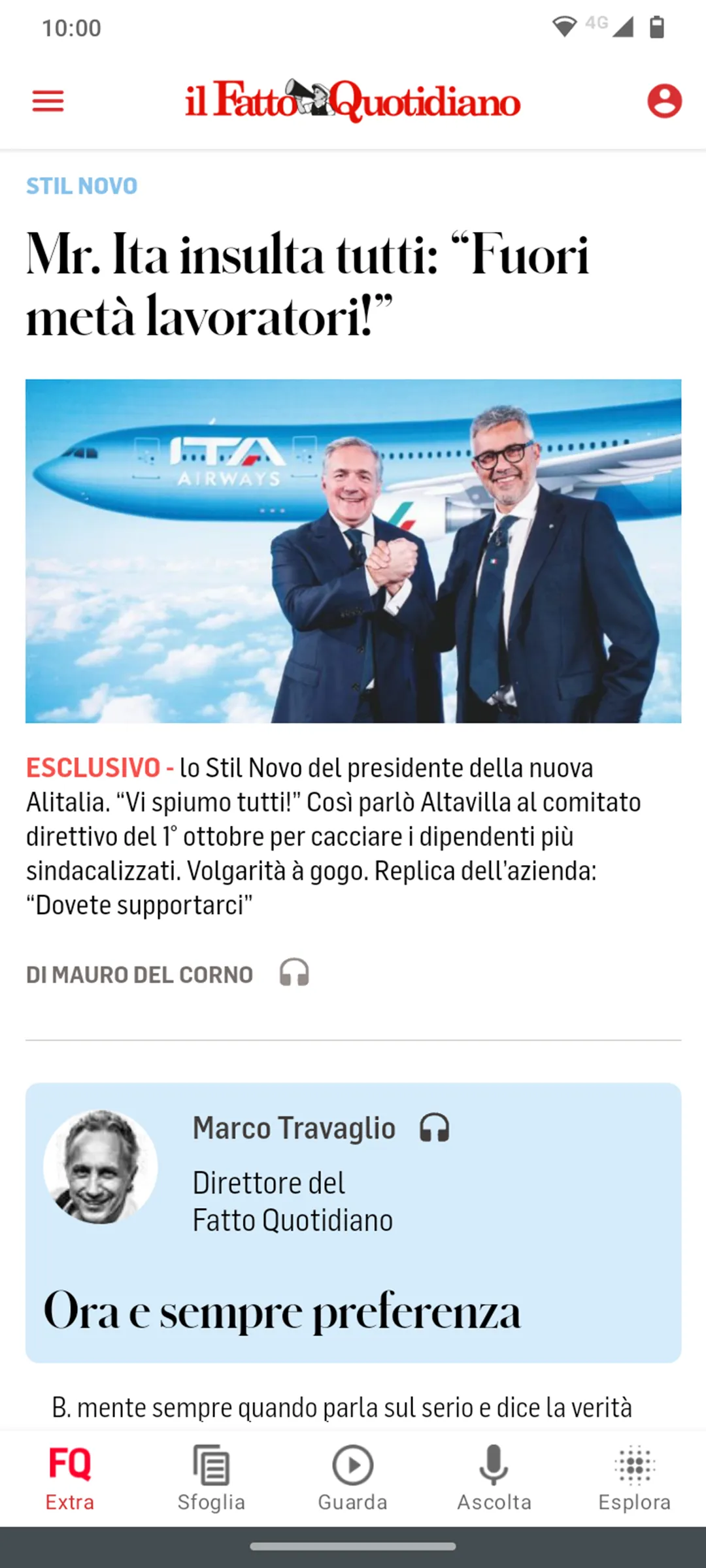 Il Fatto Quotidiano | Indus Appstore | Screenshot