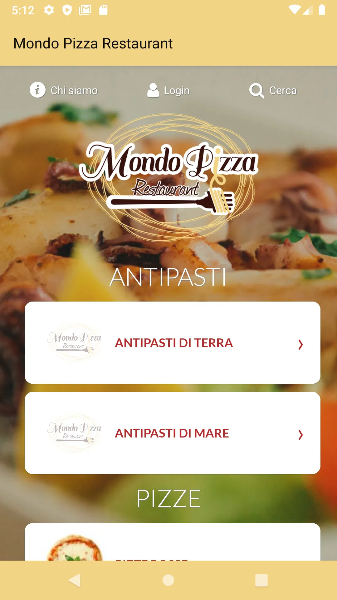 Mondo Pizza Restaurant | Indus Appstore | Screenshot