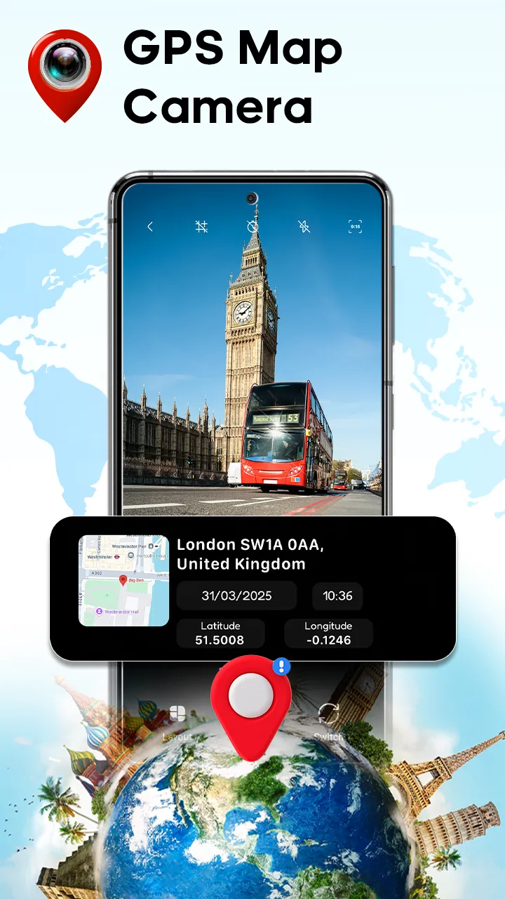 GPS Camera Map & Geotag Photos | Indus Appstore | Screenshot