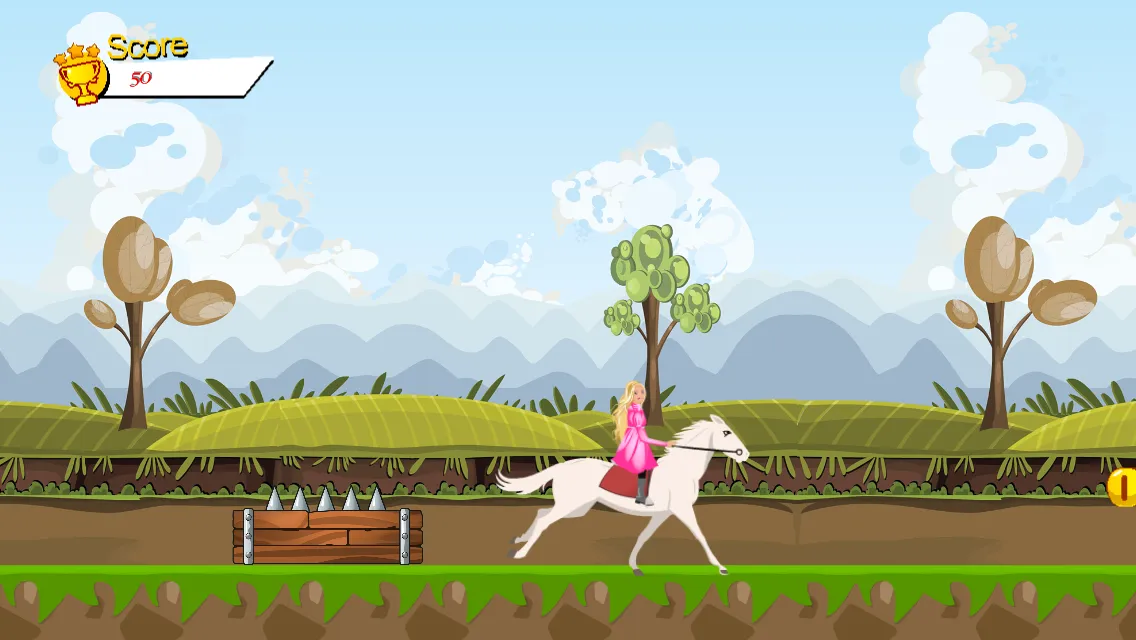 Princess Ride White Horse | Indus Appstore | Screenshot