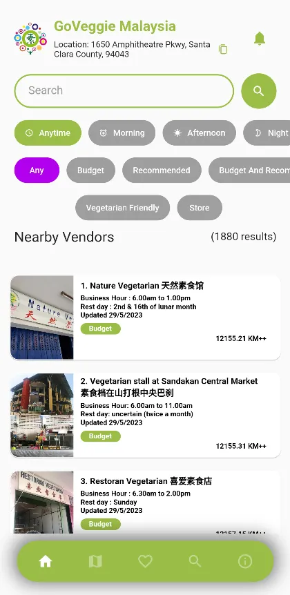 GoVeggie Malaysia 大马素食通 | Indus Appstore | Screenshot