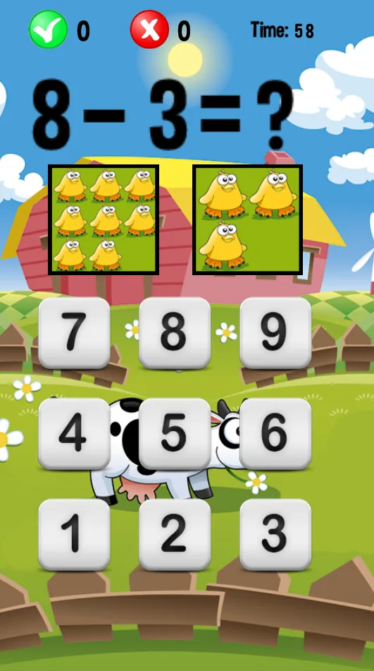 Subtraction Kids | Indus Appstore | Screenshot