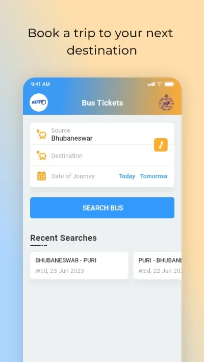 OSRTC Bus Booking | Indus Appstore | Screenshot