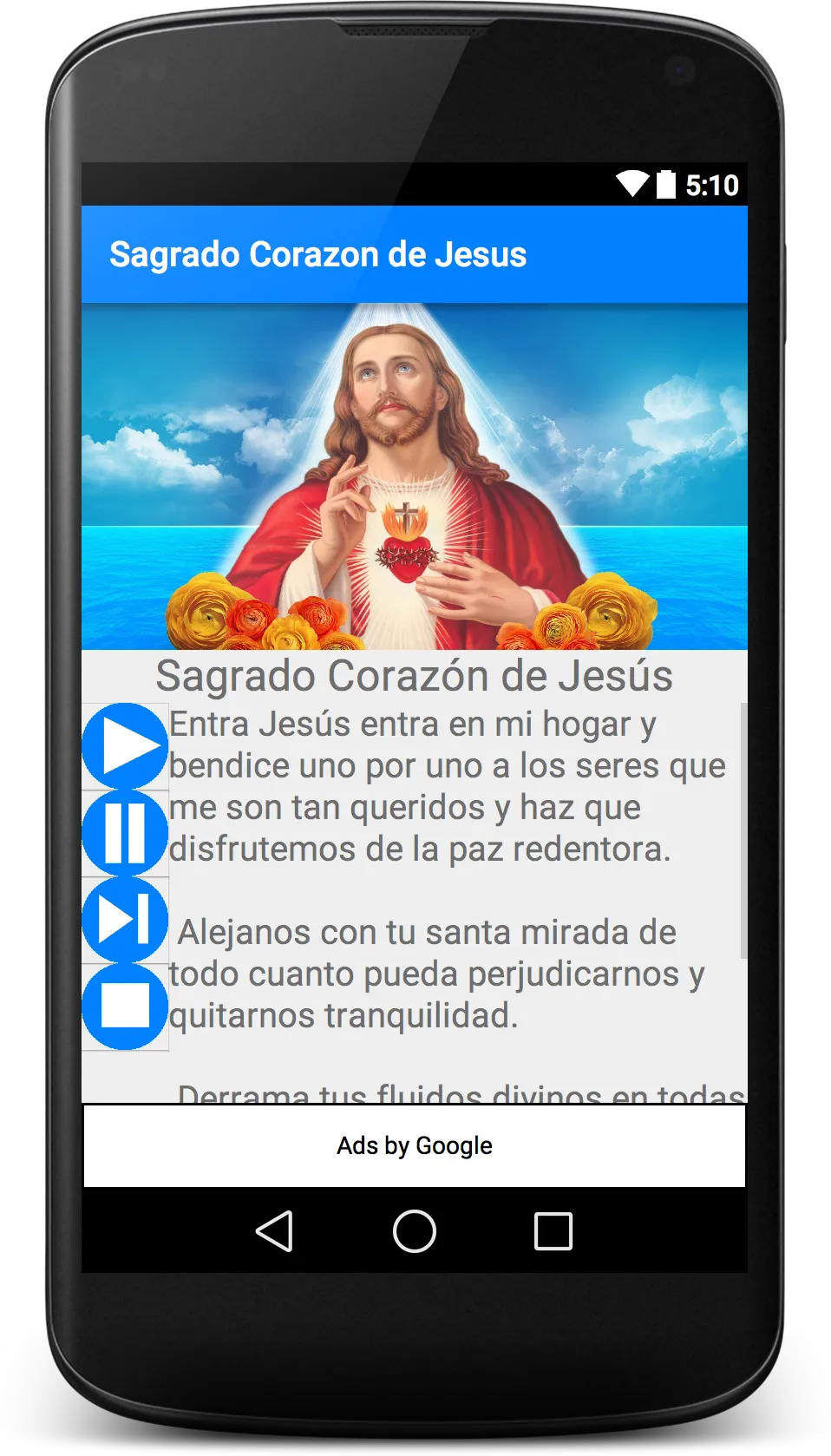 Sagrado Corazón de Jesus | Indus Appstore | Screenshot