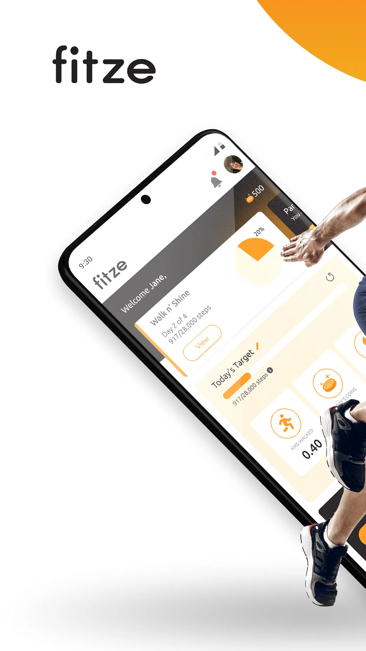 Fitze-Get Rewarded for Walking | Indus Appstore | Screenshot