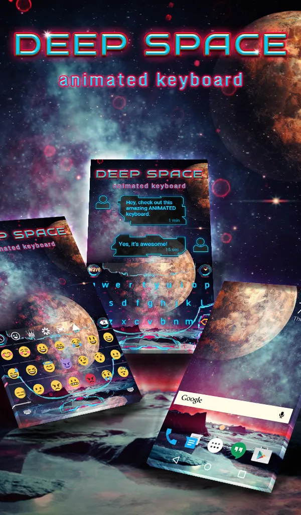 Deep Space Wallpaper Theme | Indus Appstore | Screenshot