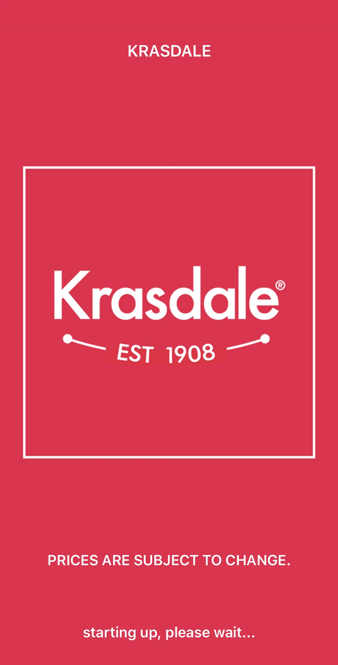 Krasdale Ordering | Indus Appstore | Screenshot