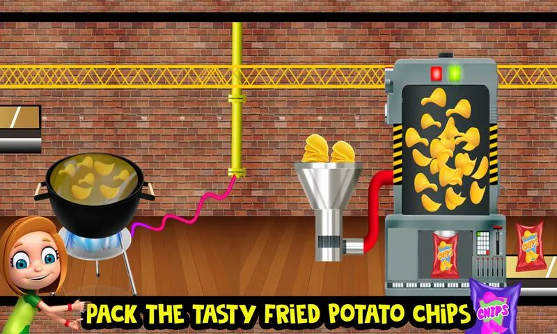 Potato Chips Snack Factory | Indus Appstore | Screenshot