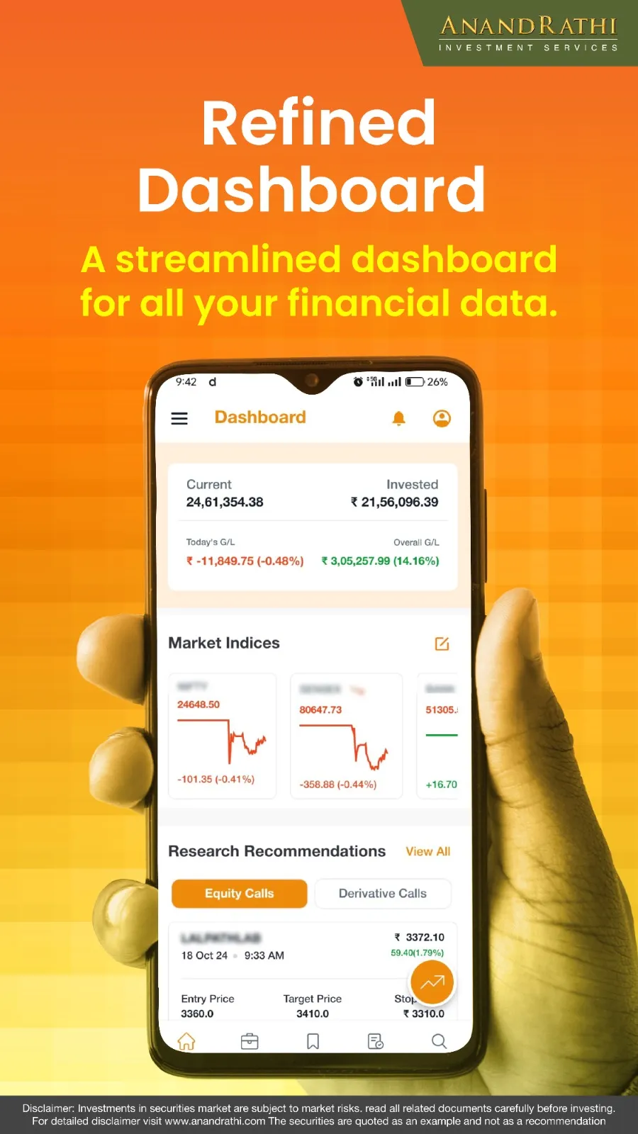 AnandRathi Trade Mobi | Indus Appstore | Screenshot