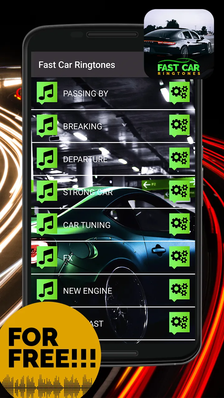 Fast Car Ringtones & Sounds | Indus Appstore | Screenshot