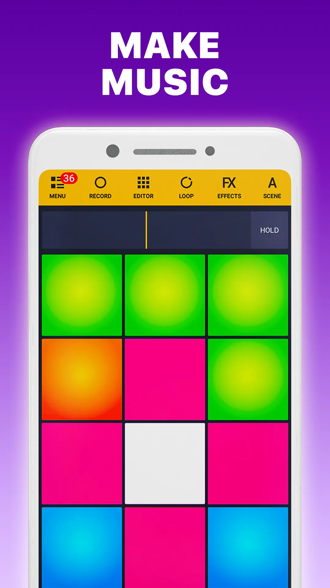 Drum Pads 24 - Music Maker | Indus Appstore | Screenshot