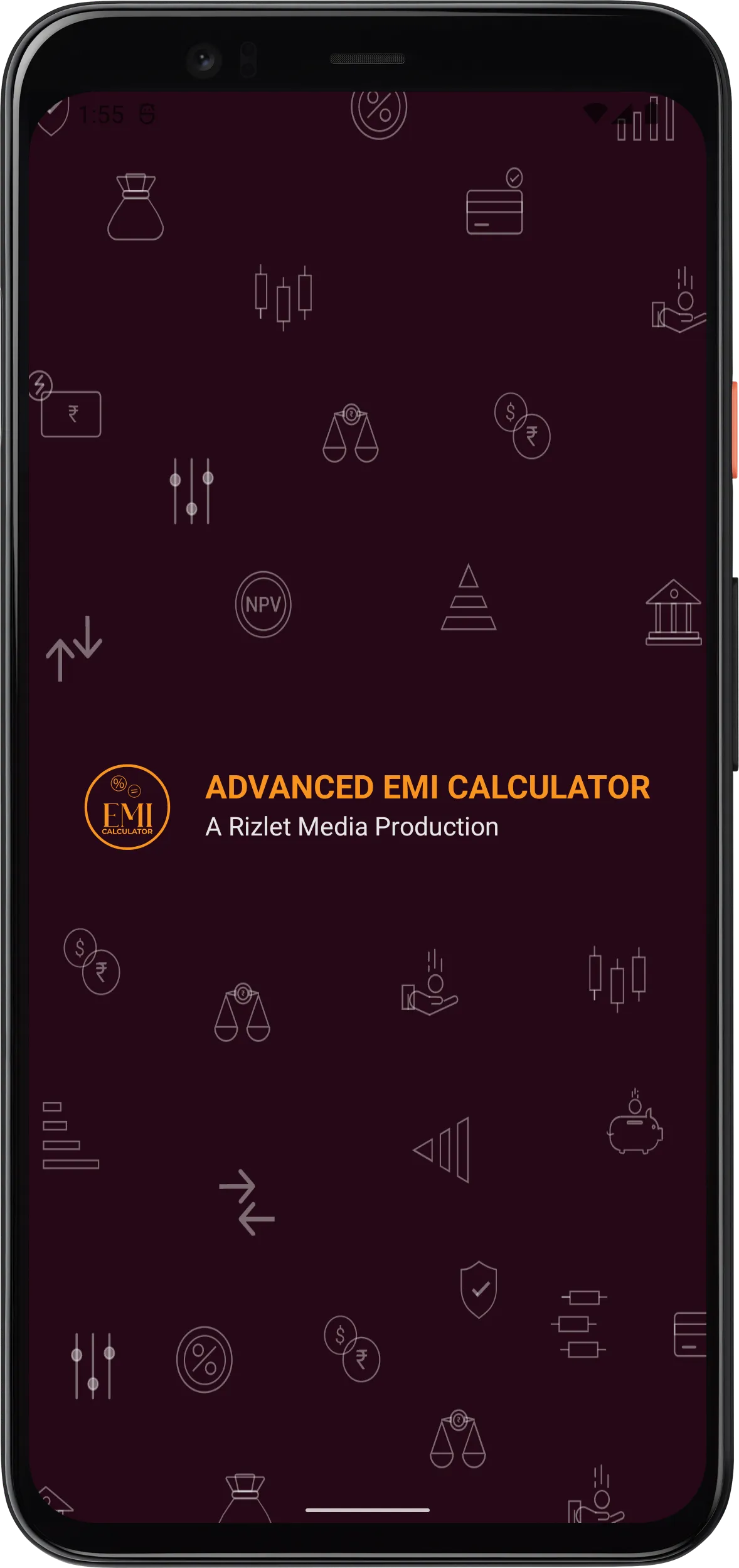 Advanced EMI Calculator | Indus Appstore | Screenshot