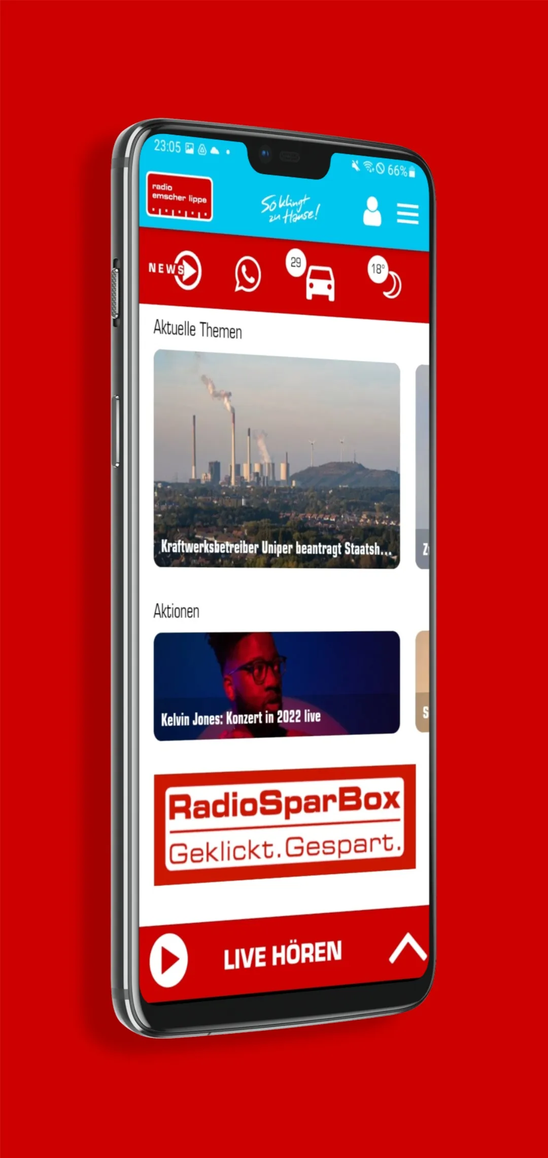 Radio Emscher Lippe | Indus Appstore | Screenshot