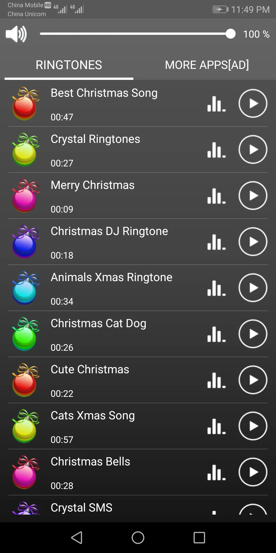 Christmas Ringtones Wallpapers | Indus Appstore | Screenshot