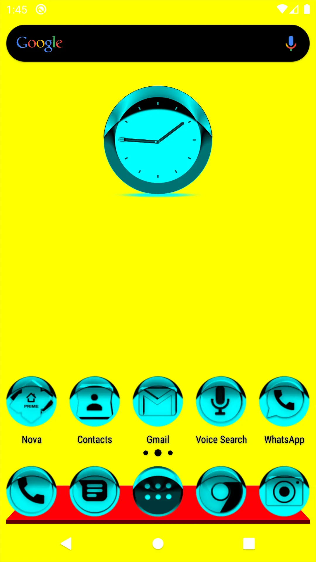 Cyan Icon Pack Style 1 | Indus Appstore | Screenshot