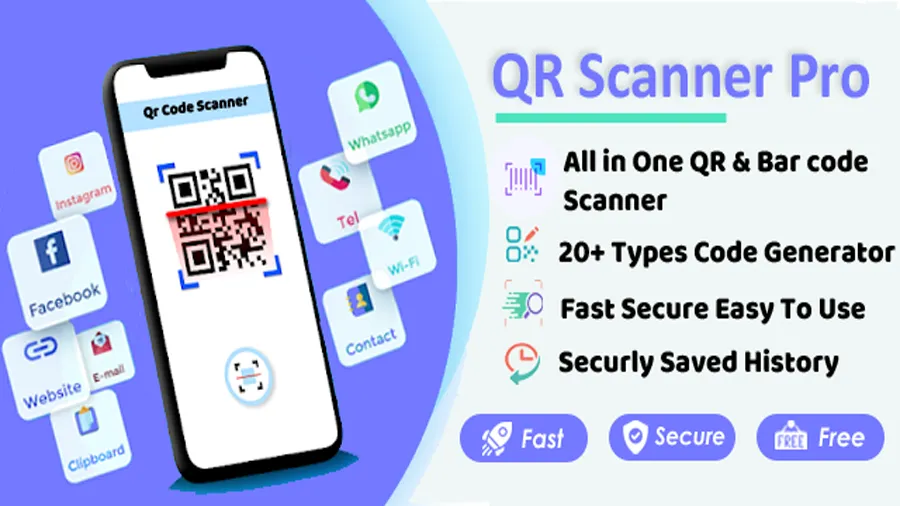 QR Barcode & Wifi Scanner | Indus Appstore | Screenshot