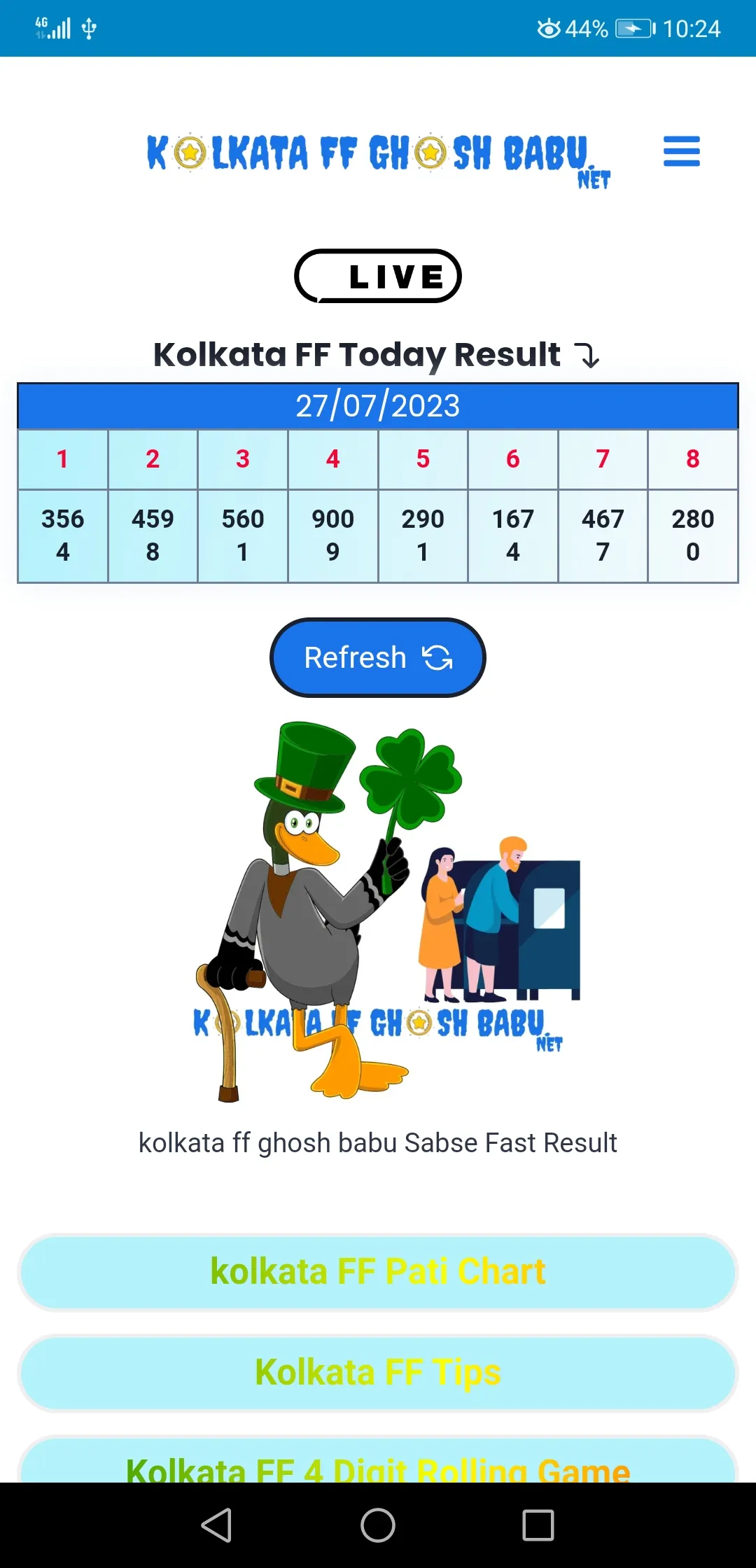 Kolkata ff Ghosh Babu | Indus Appstore | Screenshot