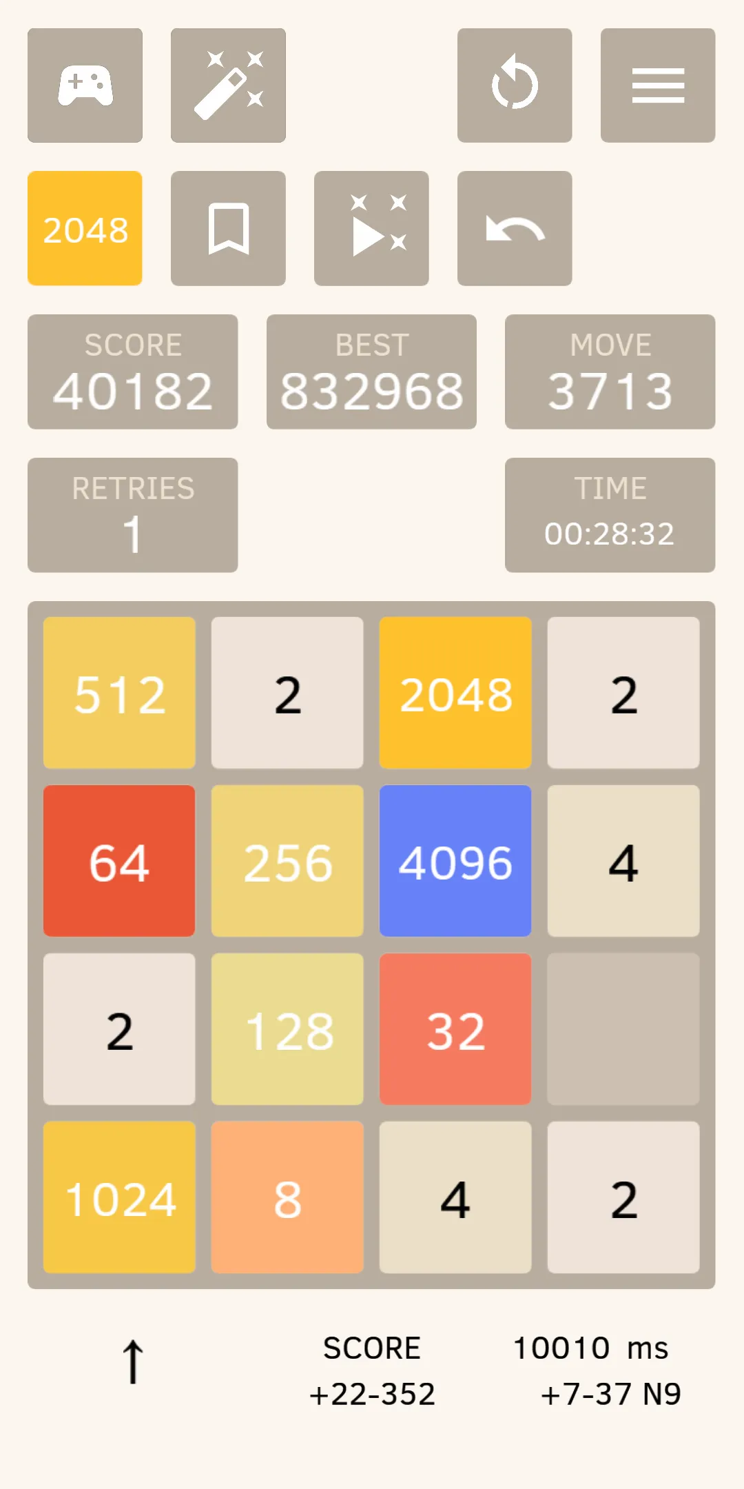 2048 Open Fun Game | Indus Appstore | Screenshot