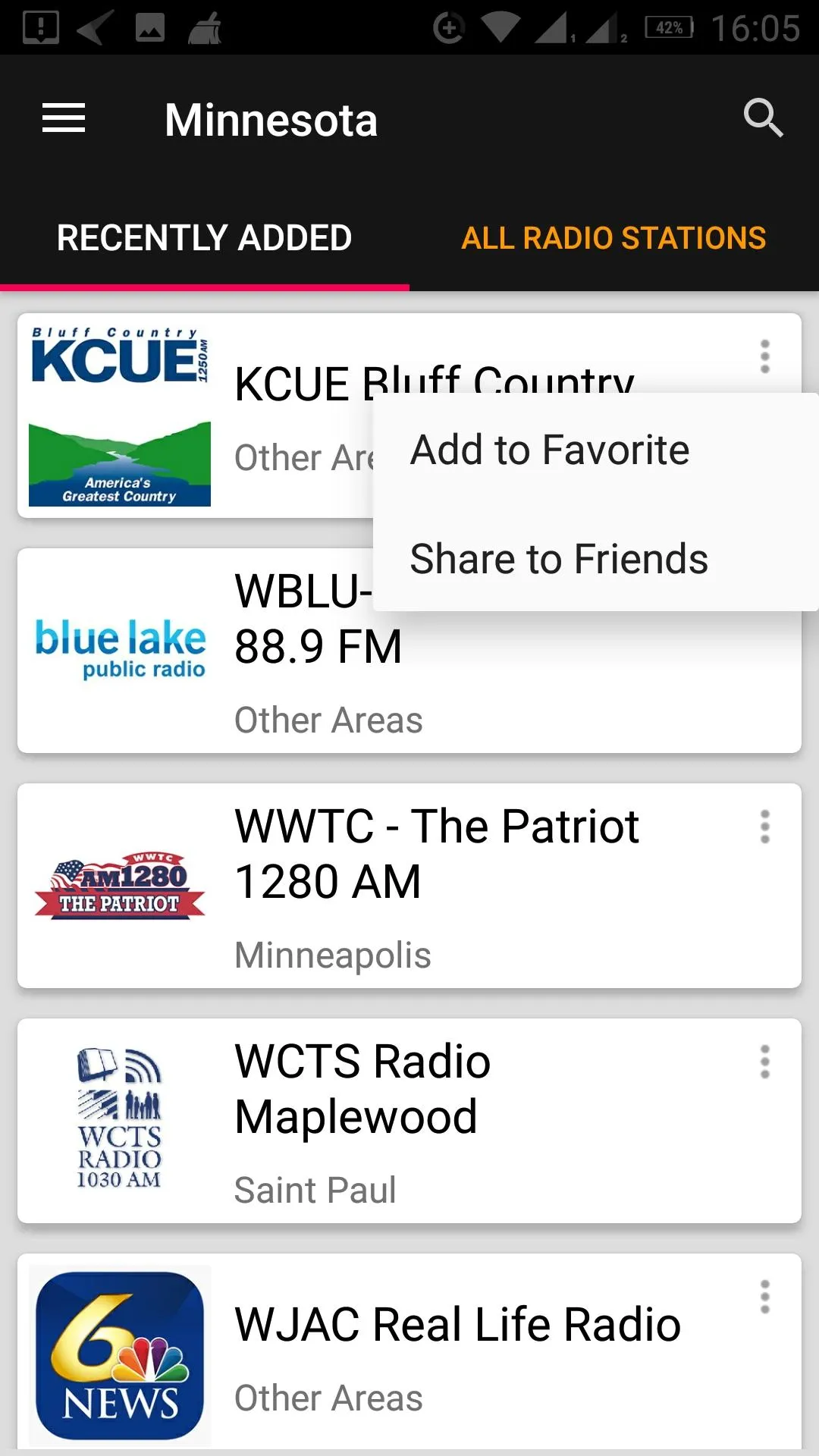 Minnesota Radio Stations - USA | Indus Appstore | Screenshot