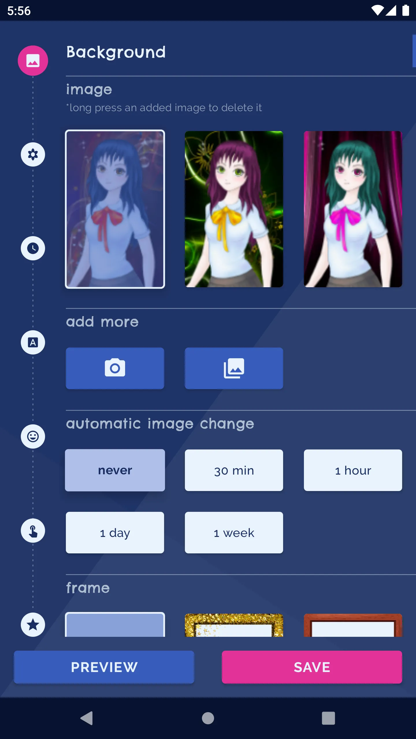 Anime Girls Live Wallpaper | Indus Appstore | Screenshot