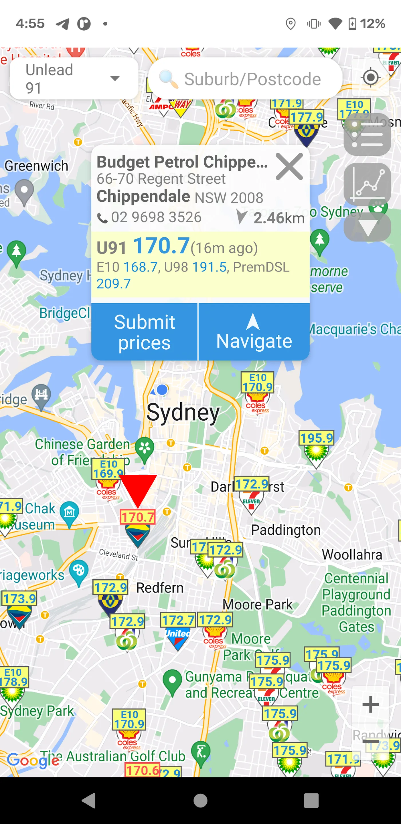 Petrol Spy Australia | Indus Appstore | Screenshot