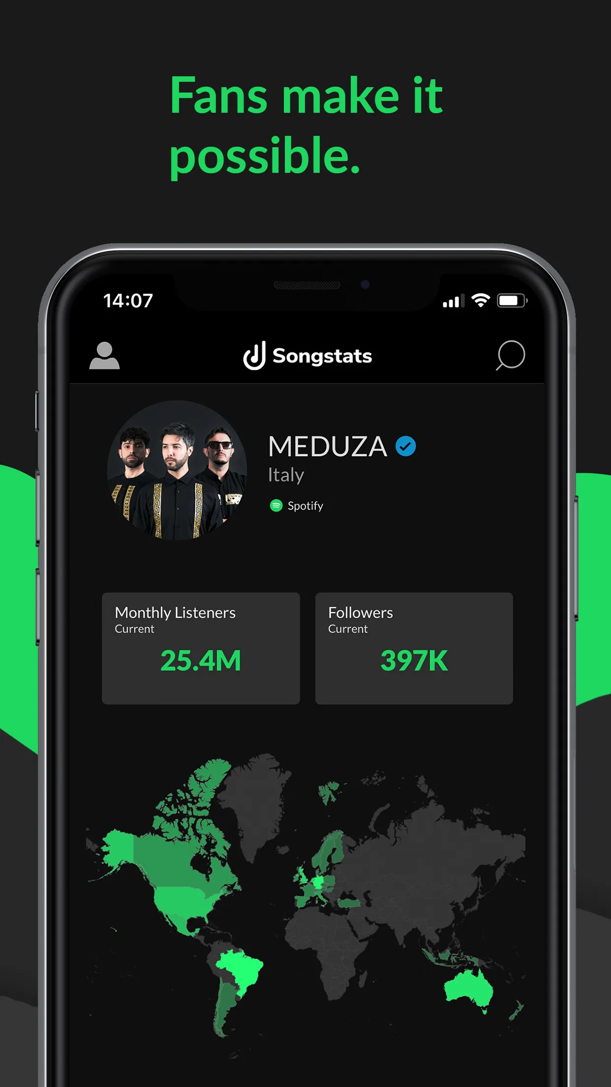 Songstats: Music Analytics | Indus Appstore | Screenshot